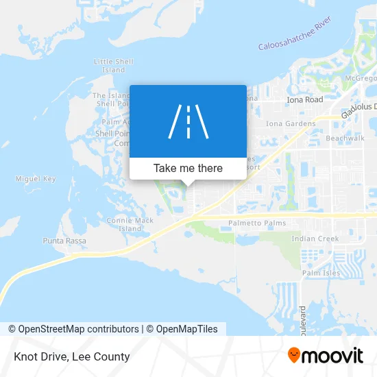 Knot Drive map
