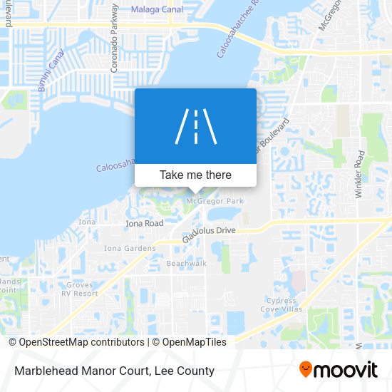Marblehead Manor Court map
