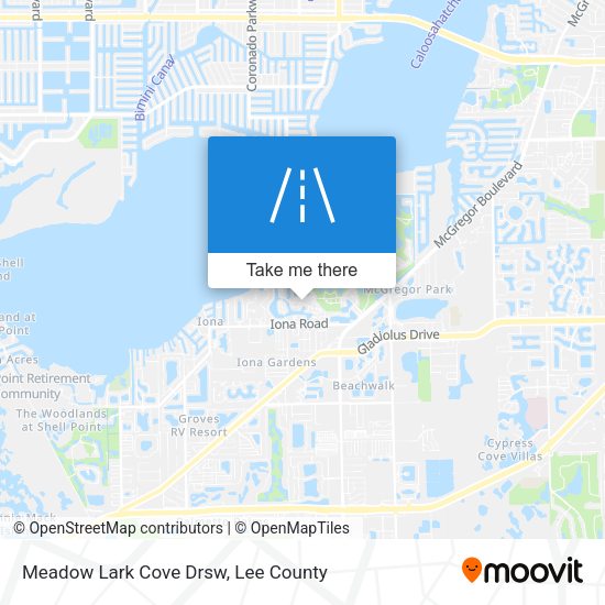 Meadow Lark Cove Drsw map