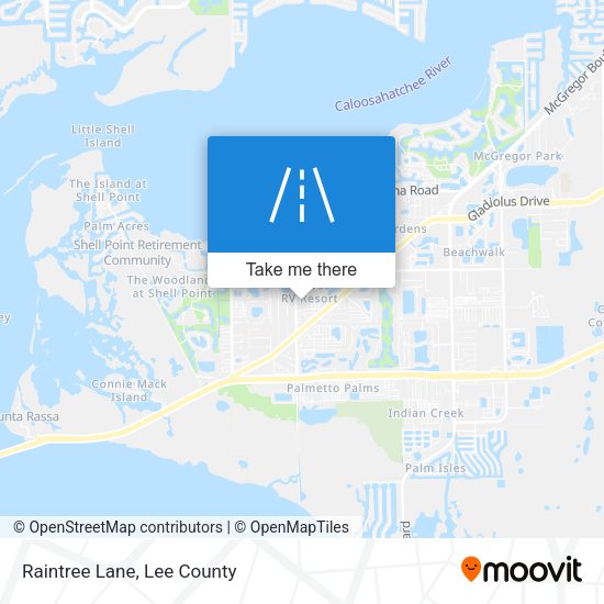 Mapa de Raintree Lane