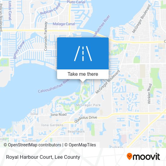 Mapa de Royal Harbour Court