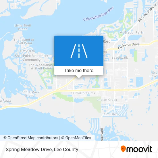 Spring Meadow Drive map