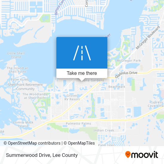 Summerwood Drive map