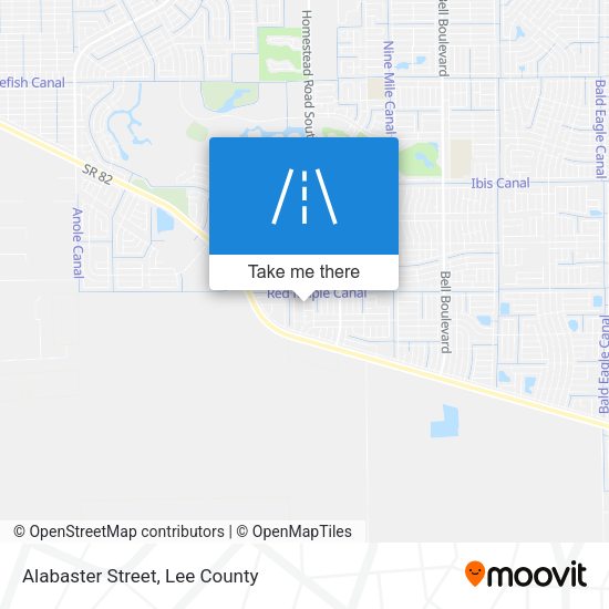 Mapa de Alabaster Street