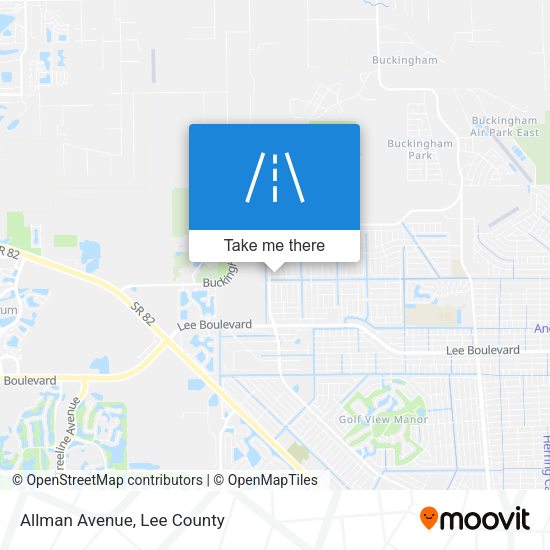 Mapa de Allman Avenue