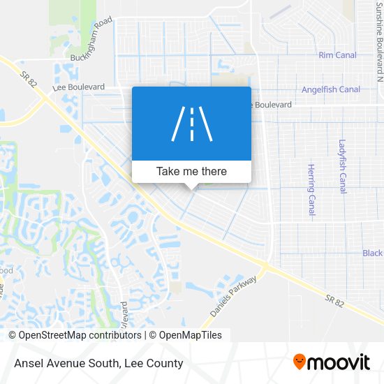 Mapa de Ansel Avenue South