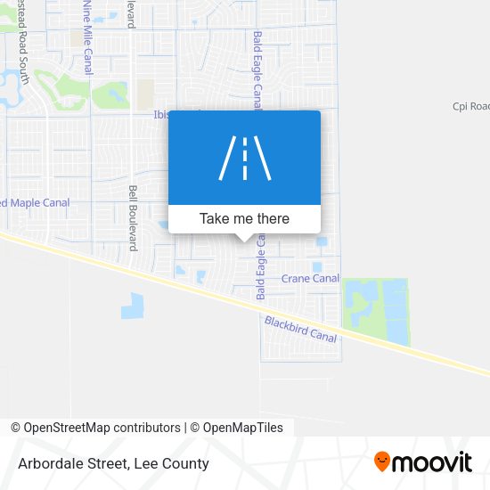 Arbordale Street map