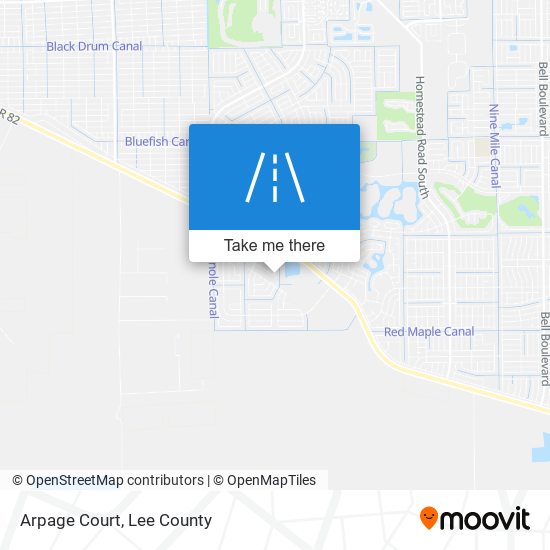 Arpage Court map