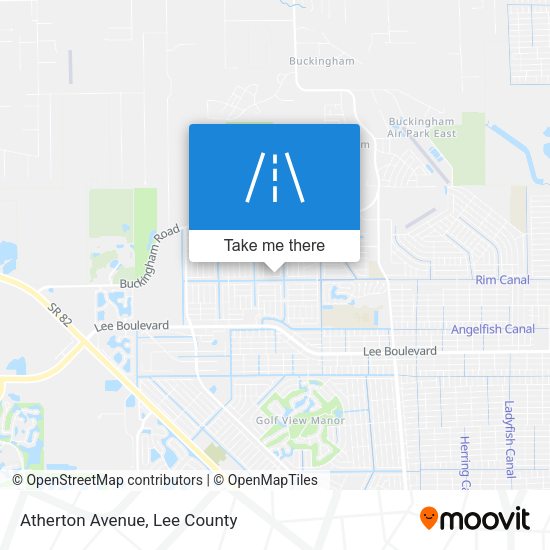 Mapa de Atherton Avenue