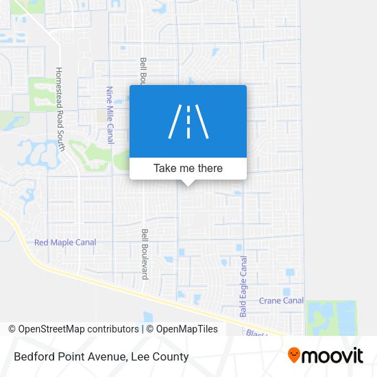 Bedford Point Avenue map