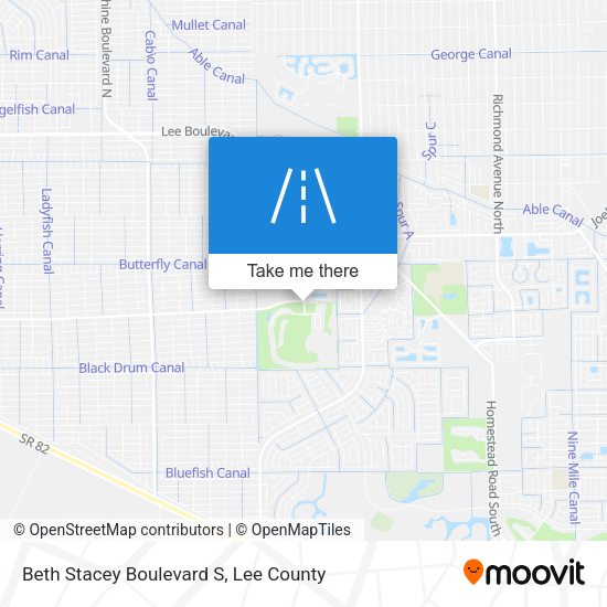 Mapa de Beth Stacey Boulevard S