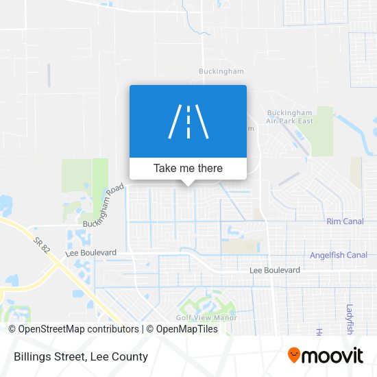 Mapa de Billings Street
