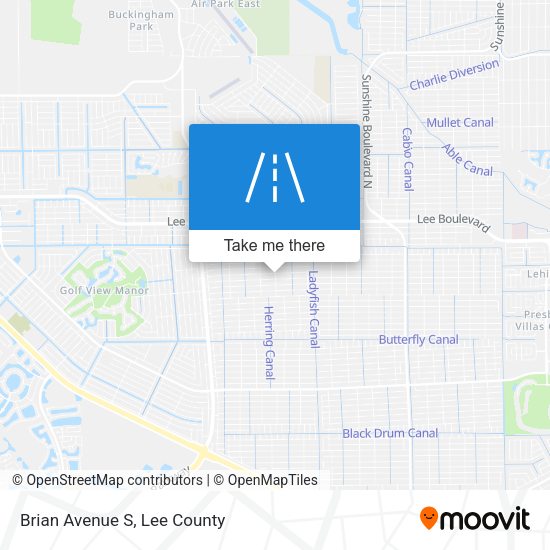 Mapa de Brian Avenue S