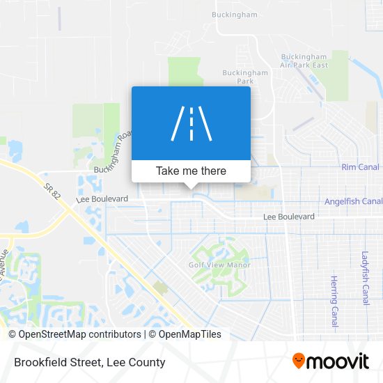 Brookfield Street map