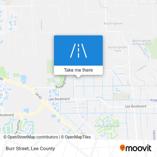 Mapa de Burr Street