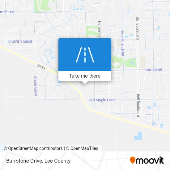 Mapa de Burrstone Drive