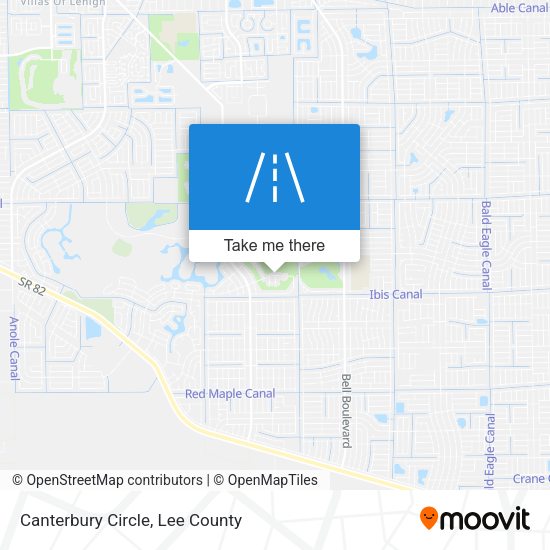 Mapa de Canterbury Circle