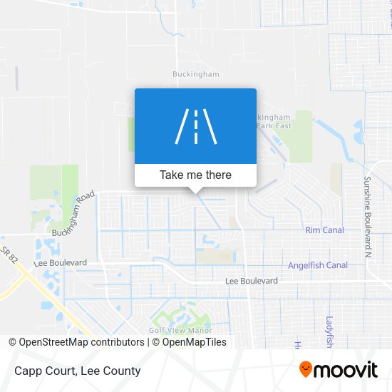 Mapa de Capp Court