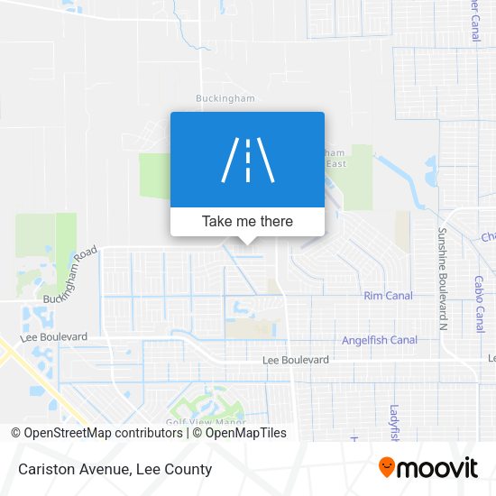 Mapa de Cariston Avenue