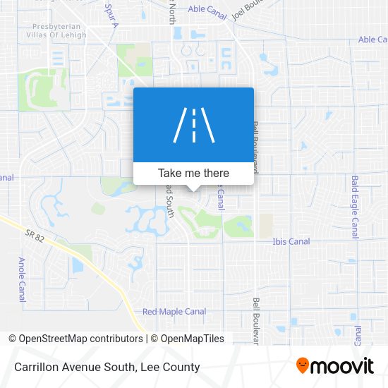 Mapa de Carrillon Avenue South