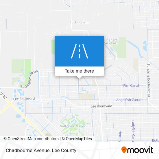 Mapa de Chadbourne Avenue