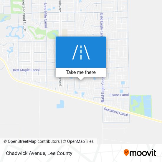 Mapa de Chadwick Avenue