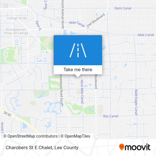 Charobers St E Chalet map