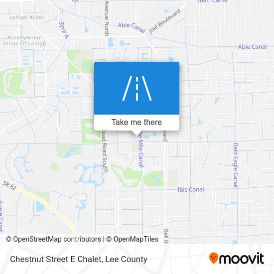 Chestnut Street E Chalet map