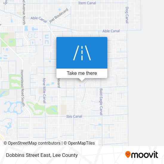 Dobbins Street East map