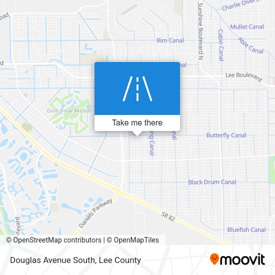 Mapa de Douglas Avenue South