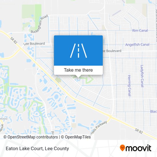 Eaton Lake Court map