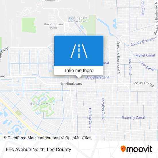 Mapa de Eric Avenue North