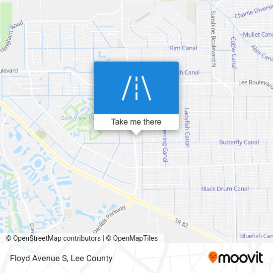 Mapa de Floyd Avenue S