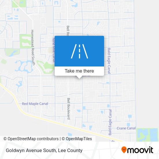 Goldwyn Avenue South map