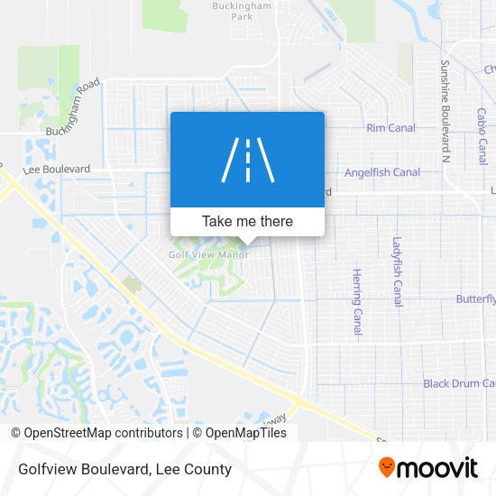 Mapa de Golfview Boulevard