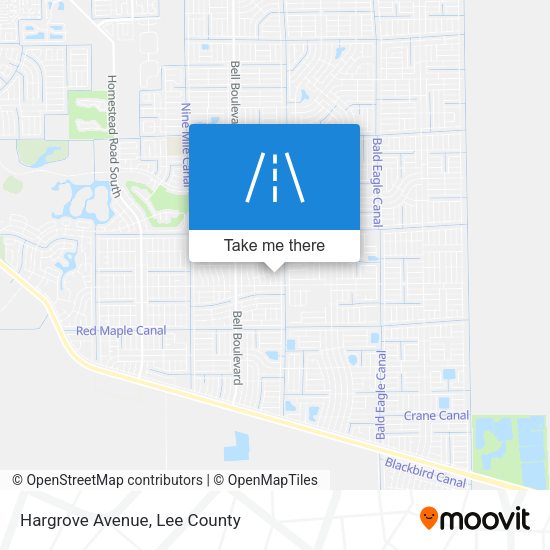 Mapa de Hargrove Avenue