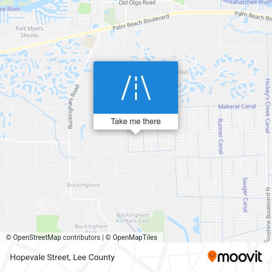 Mapa de Hopevale Street