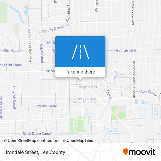 Mapa de Irondale Street