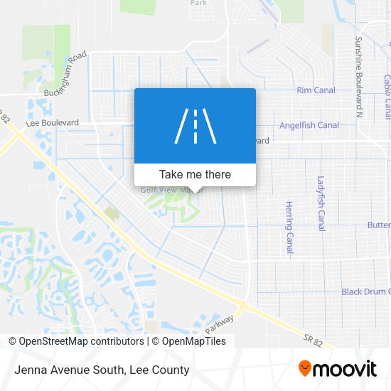 Mapa de Jenna Avenue South