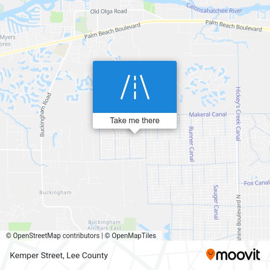 Mapa de Kemper Street