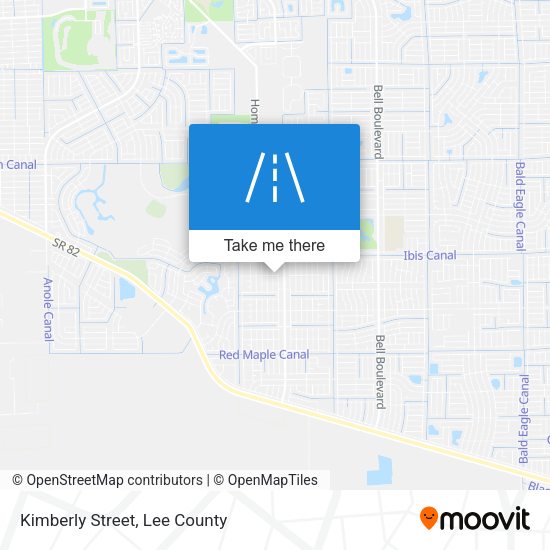 Kimberly Street map