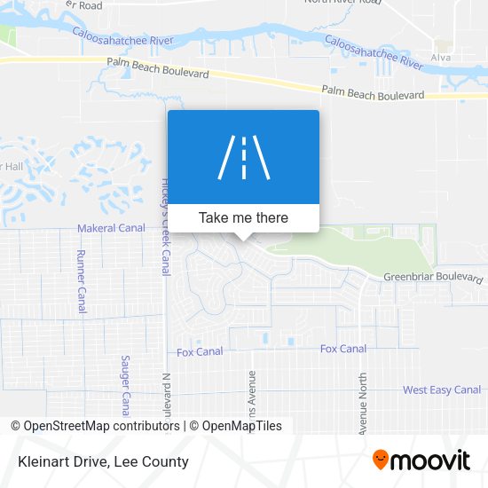 Mapa de Kleinart Drive