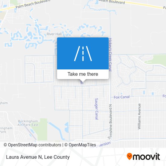Mapa de Laura Avenue N