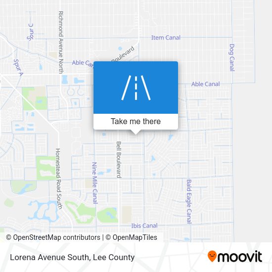 Lorena Avenue South map
