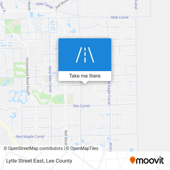 Lytle Street East map