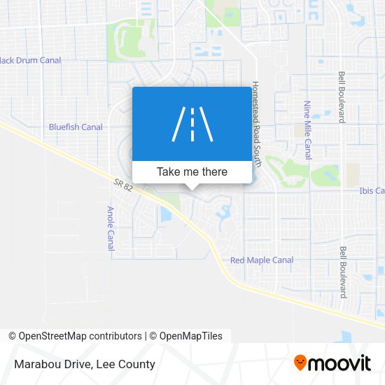 Marabou Drive map