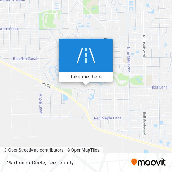 Martineau Circle map