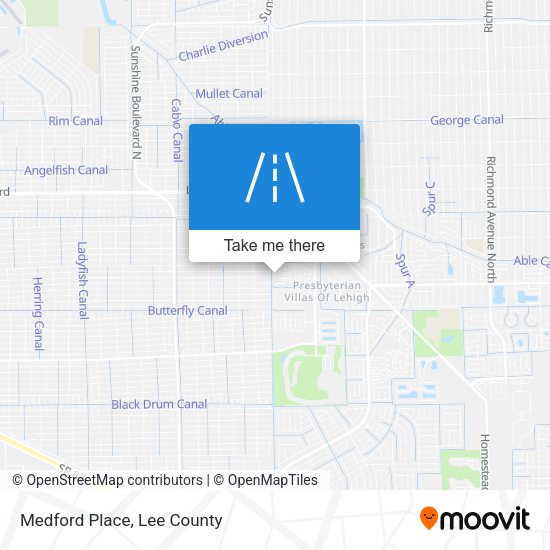 Mapa de Medford Place
