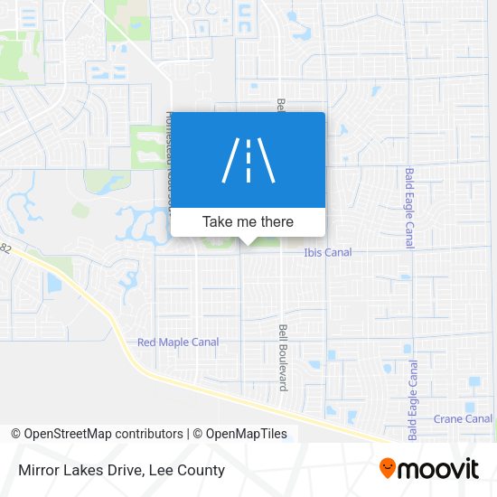 Mapa de Mirror Lakes Drive