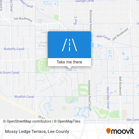 Mossy Ledge Terrace map